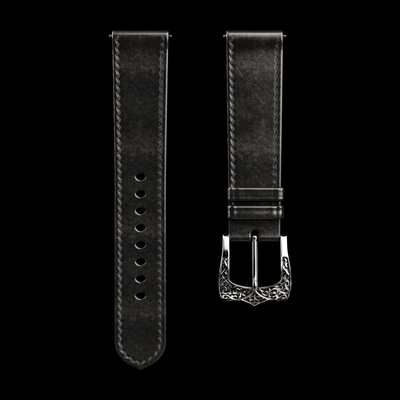 Classic Black Leather Strap